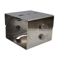 DB-102S 각도기 대 SUS 각도기 CCTV 감시카메라용 브라켓 DVR녹화 보안방범 스테인리스 스텐, 1개