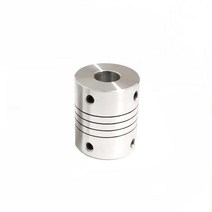 알루미늄 플렉시블 조 샤프트 커플링 D19L25 5 8 6.35mm 8mm 10mm CNC 스테퍼 모터 커플러 인코더 조각 기, 04 4mm x 5mm