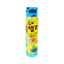 짜먹는 꿀젤리 블루베리맛 12개+랜덤 과자