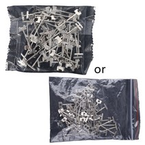 DIY 타일 레벨러 스틸 바늘 50 조각/세트 타일 레벨링 t- 핀 0.9mm 1.5mm, A