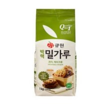 큐원 박력밀가루, 1kg, 3개