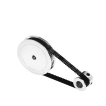 웜기어 베벨기어 톱니바퀴 20T5MM 타이밍 벨트 풀리 2 60 개 톱니 20 감소 31/13 3D 프린터 폭 6mm 보어 5m, 05 20T5-60T8-200mm