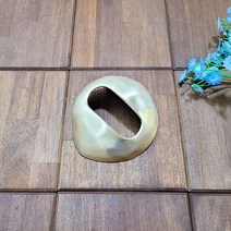 브론즈아트공방 유기 방짜 한손형 괄사 마사지기 경락기 놋쇠 주물, 1개