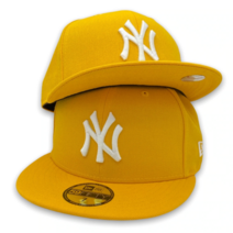 뉴에라 뉴욕양키스 NYC Taxi 59Fifty Fitted Hat 캡 사이즈 7 34 레어 옐로우 211392