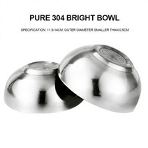 스테인레스 스틸 그릇 유치원 어린이 안티 Scalding 그릇 더블 레이어 안티 Scalding 학생 수프 그릇 캔틴 쌀 그릇, 체코_MULTI