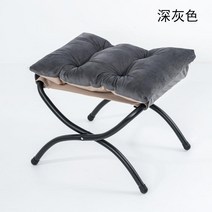 오토만 오또만 소파 발 받침대 접는 쇼파 의자 사무실 의자 발걸이, 네덜란드 양털 다크 그레이