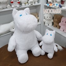 무민인형 뉴 무민 모찌 라잉 애착 하마 동물 인형, 뉴 무민인형 35cm