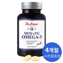 프리미엄 혈행 기억력 개선 혈액순환영양제 rtg 알티지 오메가3 미니 캡슐 dha epa 함유, 1개, 130정