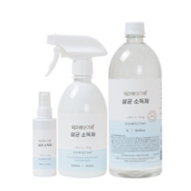 엄마랑아기랑 살균 소독제 1L + 500ml + 70ml 세트, 3세트