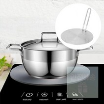 1개 스테인리스 핫플레이트 인덕션 버너 열전도판 3종 열을 빠르고 고르게 전달 열디퓨저플레이트 열플레이트 가열판, M