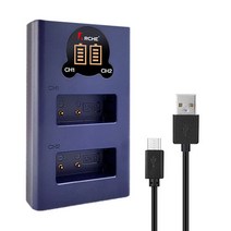 아르케/캐논 LP-E6 USB LCD 듀얼충전기/ 6D 7D 5DsR 5Ds XC15