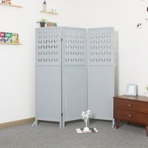 높은 가림막 셀프인테리어 가벽 낮은 파티션 3단, 화이트