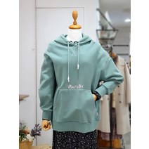 써스데이아일랜드 루즈핏 후드 스웻셔츠 T216MST131(1270998)