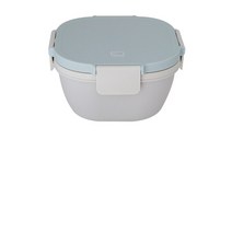 도시락통 어린이 학생 우드 스탠리런치박스 써모스 사각 일본 다크그레이 도시락통 무인양품 보온도시락 2단, V