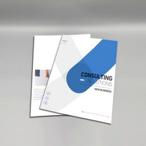 [을지메뉴] A4 카다로그 기업 팜플렛 제품소개 브로슈어 홍보 카탈로그 디자인 고객 맞춤 제작 인쇄 출력 메뉴판 광고지, 4페이지 20부