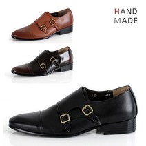 MH-0882 기성수제화 소가죽 더블몽크스트랩 남성구두