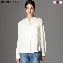 보니알렉스 보니알렉스(BONNIE ALEX) 크리미 플레인 블라우스 (택가격:89000원)