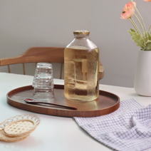 델몬트 오렌지 쥬스 유리병 레트로 보리차 물병 500ml 1500ml, 500mL+1500mL