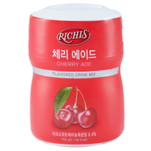 리치스 카페 파우더 체리 에이드, 550g, 4개