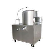 감자탈피기 구근류세척기 더덕 이동식 마늘 회전 감자, 탈피기(220v/1.5kw)+가방