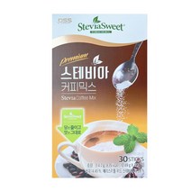 펄세스 프리미엄 스테비아 커피믹스, 30개입, 1개