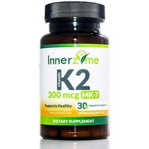 INNERZYME VITAMIN K2 MK-7 300MCG 30 capsules