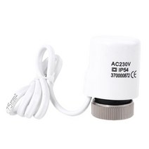 바닥 난방 부품 Ac 230v 정상 폐쇄 nc m30 용 1.5mm 전기 열 액추에이터, 하얀