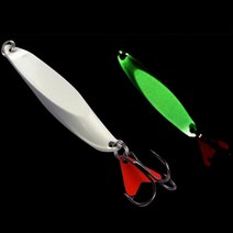 트레블훅 낚시 스푼 미끼 피싱기어 에기추천 루어소품, 루미너스 코너스푼 25g