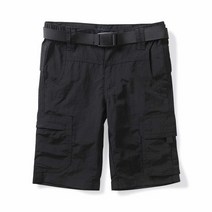 Phorecys 남성용 퀵드라이 아웃도어 애슬래틱 스카우트 반바지 40인치 그레이