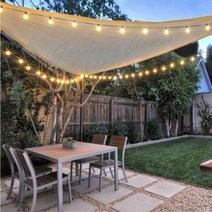 야외 테라스 차광막 농막천막 가게천막 썬쉐이드 삼각형 차광막 옥상포차 햇빛가리개 5X5M, 삼각 밀크라떼