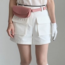 하프문 골프 볼파우치 골프공주머니 벨트 골프힙색, 하프문 볼파우치-네이비