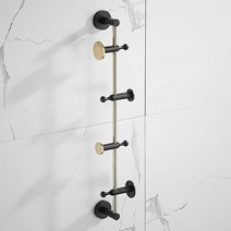 밍프랑 후크 옷걸이(가로 세로 설치가능) 수납 벽부착행거