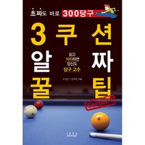 3쿠션 알짜 꿀팁 Section+ : 초짜도 바로 300 당구, IDEASTORAGE(아이디어스토리지), 오경근, 김희연 (지은이)
