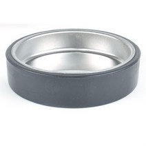 고무 스텐 재떨이 흡연실 담뱃제 재털이 10.3CM 휴대용 유리 업소용 가정용, 고무 소 10.3x2.5