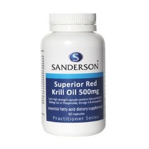 센더슨 슈페리얼 레드크릴오일 500MG 60캡슐