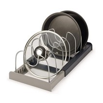 구디푸디 확장형 후라이팬 정리대 거치대