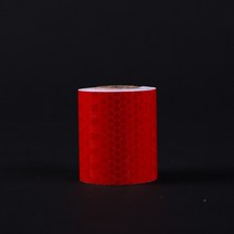 6색 반사 스트립 5cm X 3m 자동차 스티커 테이프 트럭 트레일러 안전 액세서리, Red