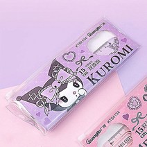 쿠로미 캐릭터 모양자 각도자세트 558313