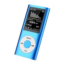 노트북 CD롬 외장 DVD 굽기 휴대용DVD플레이어 스포츠 귀여운 fm 라디오 mp3 mp4 플레이어 휴대용 1.8 인치 lcd 호환 18, 푸른