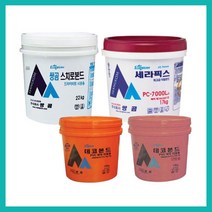 HAPST_ 유리섬유메쉬망 윤활제 벽시공풀 양면접착테이프 방수테이프 몰딩용테이프, 선택_ 데코타일 세라픽스 PC-7000L 타일시공 4종, 선택_ 옵션1번