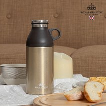 [로얄그래프톤] 보온/보냉 커피잔 텀블러 330ml (업체별도, 블랙
