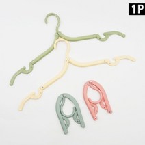 오너클랜 휴대용 접이식 옷걸이 여행용 옷정리_W9EBCF4