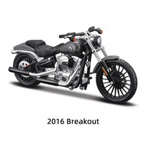 Maisto 118 할리 데이비슨 1999 FLSTS 헤리티지 소프테일 스프링거 레드 다이 캐스트 차량 수집 취미 오토바이 모델 장난감, 11.2016 Breakout