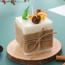 앤티크 가든 캔들 소이 왁스 식물성 오일 에어향 캔들 크리스마스 컵 왁스, 열대 과수원