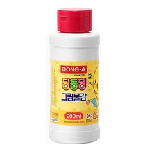 동아 딩동댕 그림물감 24색 200ml, 02_노랑