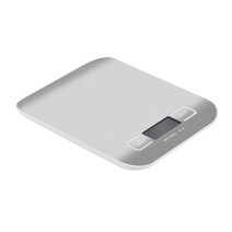디지털 주방 저울 5kg 10kg 1g 스테인레스 스틸 LCD 전자 식품 다이어트 우편 균형 측정 도구 무게 천칭 자리, 은, 협력사