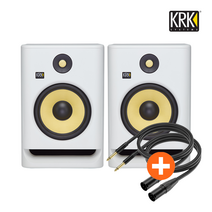 KRK ROKIT 8 G4 화이트 (1조) RP8 액티브 모니터 스피커 / 국내정품