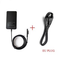 15v 4a 65w 충전기 어댑터 6 for microsoft surface 노트북 book power supply for pro3 pro4 pro5 pro6 pro7 fast c, 협력사, EU 플러그 포함
