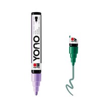 마라부 수성페인트마카 28색 낱개 1.5~3mm, 네온오렌지