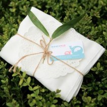 꿀템 가재손수건 순한 대나무 거즈 손수건 5p set 출산준비물 가재손수건 거즈수건 대나무거즈 밤부거즈, 달콤♤본상품⊙짱